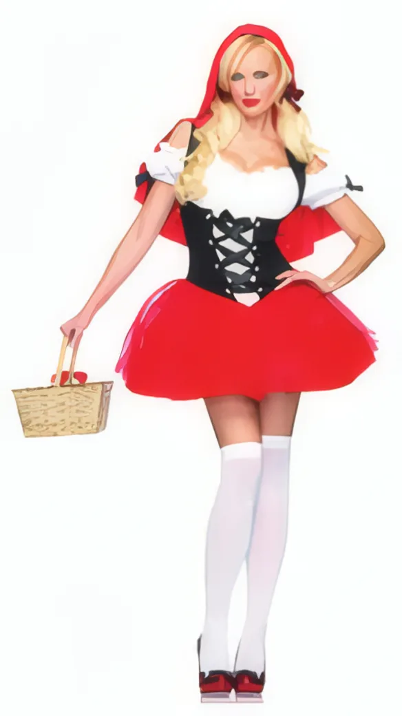 Disfraz de Caperucita Roja con Tutú